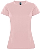 Camiseta Tecnica Mujer Roly Montecarlo - Color Rosa Claro 48